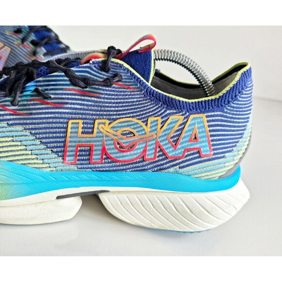 HOKA Cielo X1 Running Shoes Evening Sky Lettuce Men\'s 11.5 Blue Green Sneakers main image 4